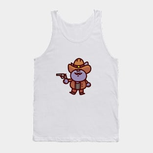 Cowboy Cat Tank Top